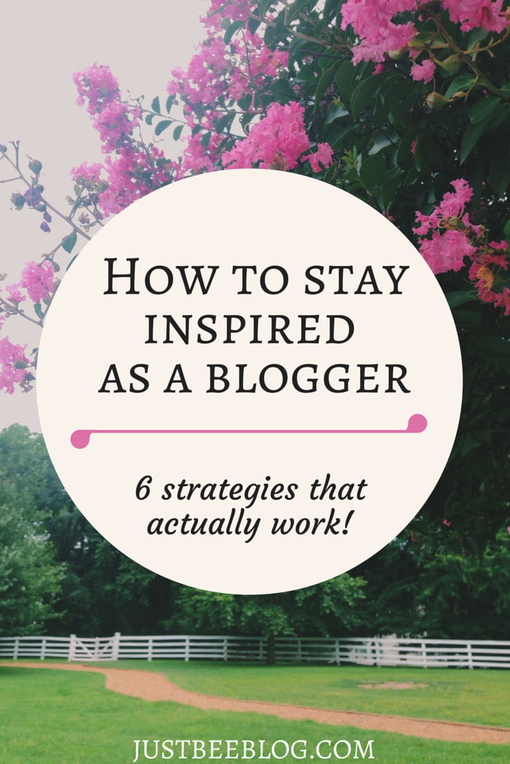 How to Stay Inspired as a Lifestyle Blogger