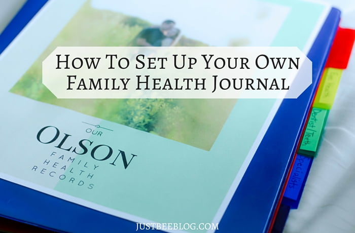 How to Set Up a Family Health Journal