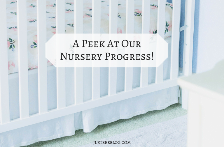 A Peek At Our Nursery Progress!
