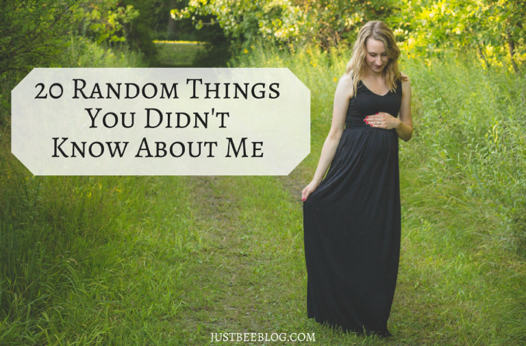 20 Random Things You Didn’t Know About Me
