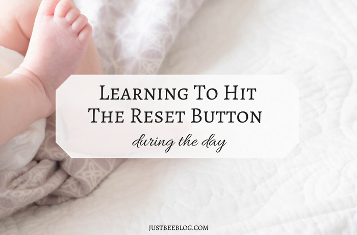 Learning to Hit the Reset Button During the Day