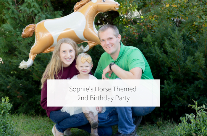 Sophie’s Horse-Themed 2nd Birthday Party