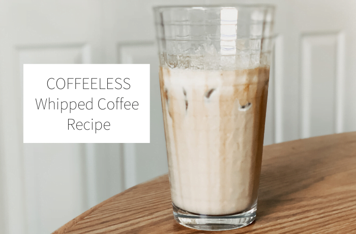 Coffeeless Whipped Coffee Recipe