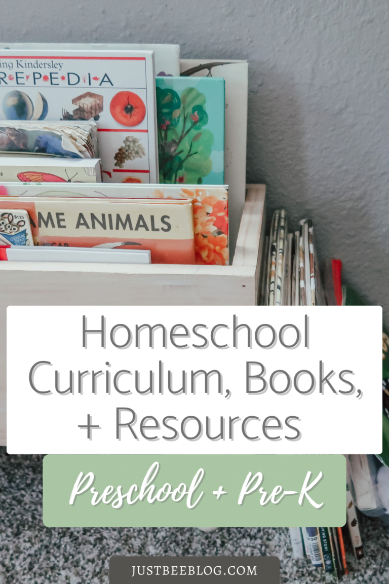 Homeschool Curriculum, Books, & Resources For Preschool & Pre-K (2022-2023)