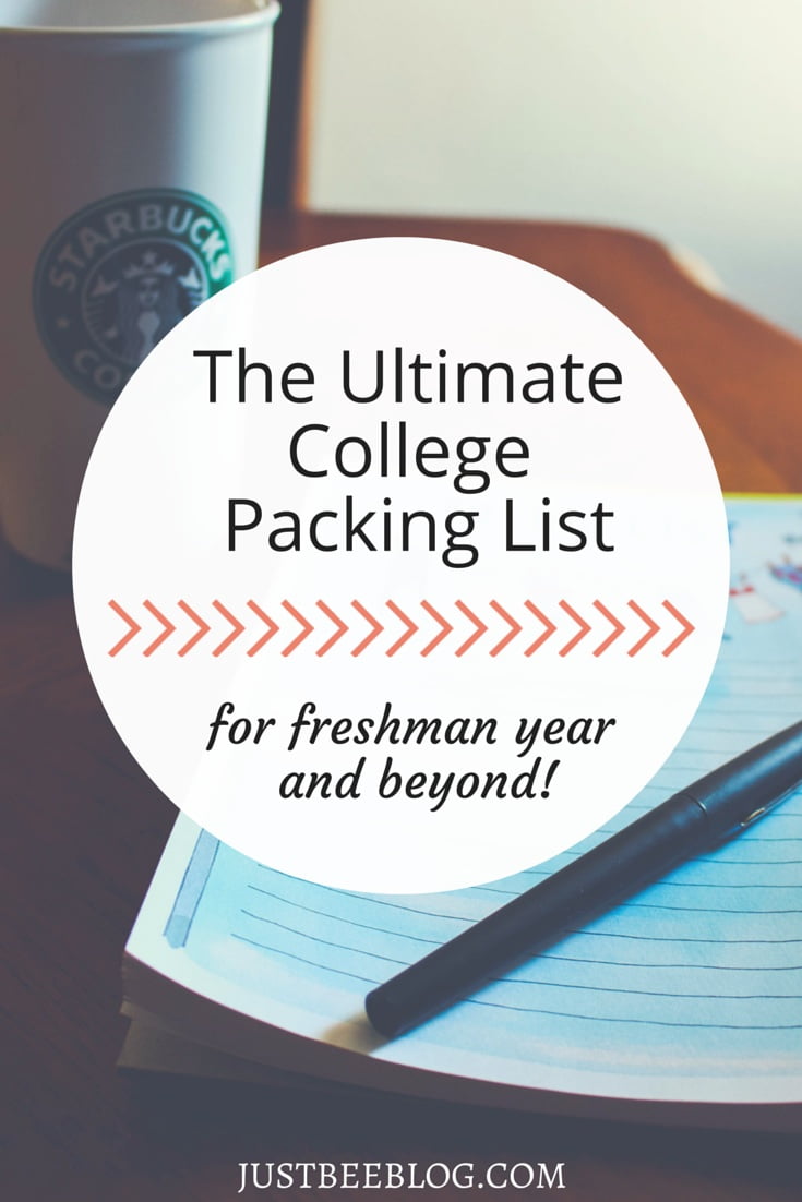 The Ultimate College Packing List (For Freshman Year + Beyond!)