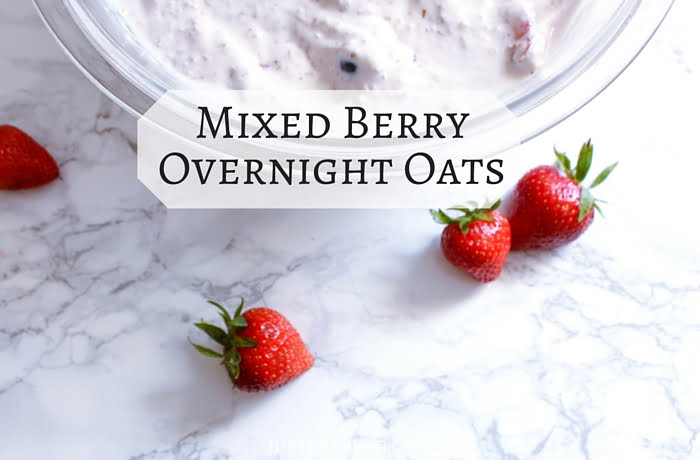 Mixed Berry Overnight Oats