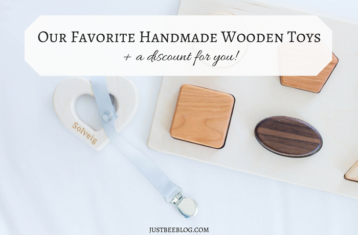 Our Favorite Handmade Wooden Toys (+ a discount for you!)