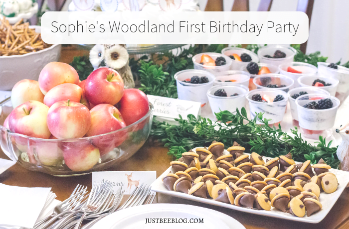 Sophie’s Woodland First Birthday Party