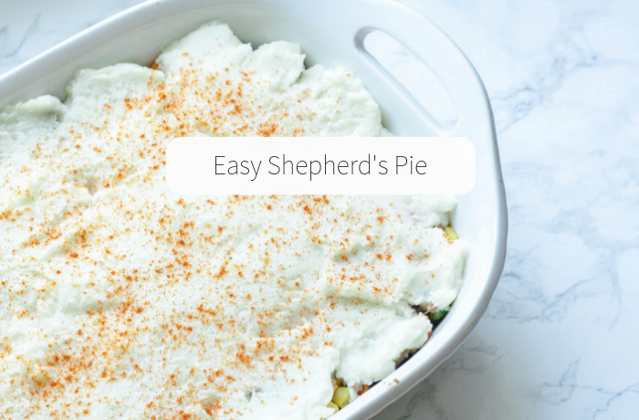 Easy Shepherd’s Pie