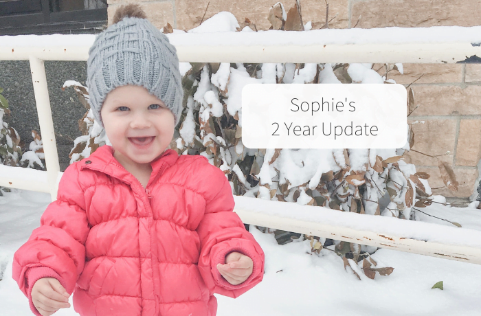 Sophie’s 2 Year Update