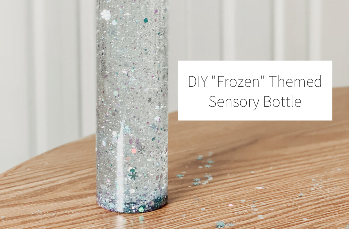DIY “Frozen” Themed Sensory Bottle